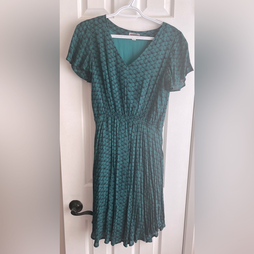 Emerald Green Seashell Dress